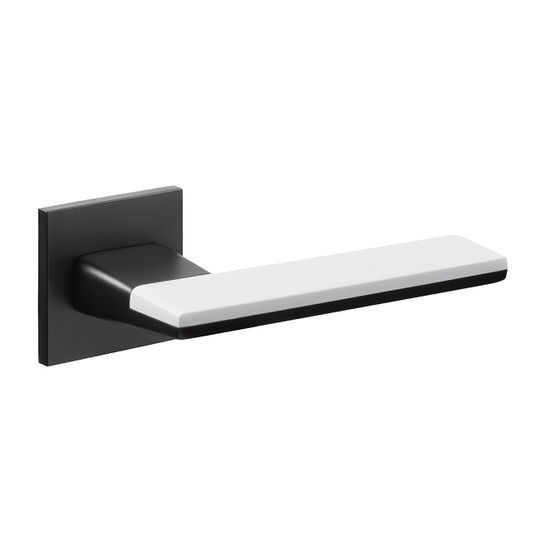 Дверная ручка на тонкой розетке Adden Bau M-Way Q519 Black