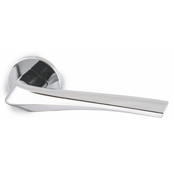 Дверная ручка на тонкой розетке Armadillo Urban Slim R.URS52.FLAME CP-8 хром