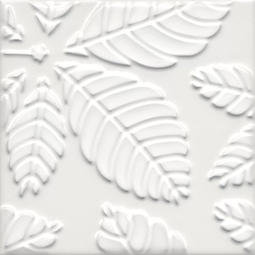 Декор Kerama Marazzi Агдаль 1 белый матовый структура 15x15 см KMD2SFB001BN