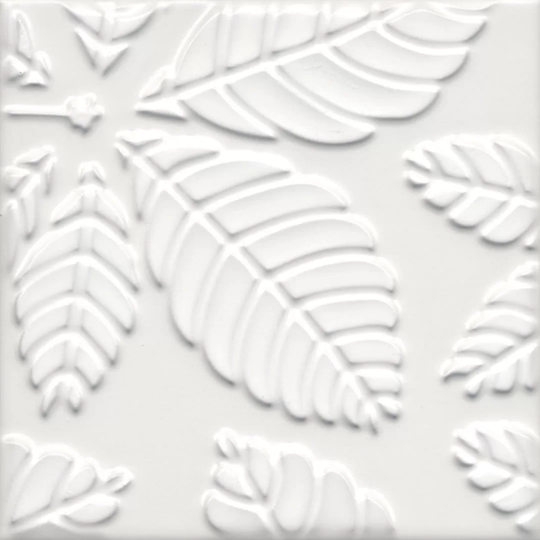 Декор Kerama Marazzi Агдаль 1 белый матовый структура 15x15 см KMD2SFB001BN