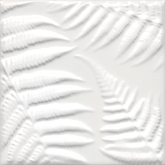 Декор Kerama Marazzi Агдаль 3 белый матовый структура 15x15 см KMD2SFD001BN