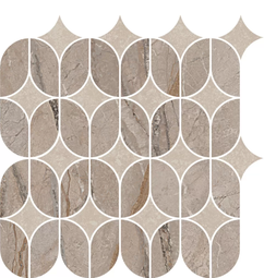 Декор Kerama Marazzi Ифран наборный бежевый светлый 30x32,5 см ректификат KMD2HID014BR