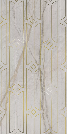 Декор Kerama Marazzi Ифран серый светлый 60x119,5 см ректификат KMD3STA029BR