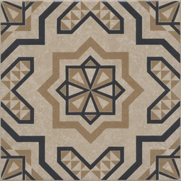 Декор Kerama Marazzi Касабланка бежевый светлый 20x20 см KMD3STA046GN