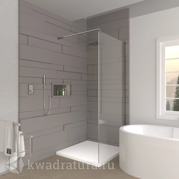 Душевая перегородка Veconi KR-72 80х200 прозрачное стекло