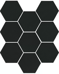 Мозаика керамогранитная Kerama Marazzi Кальсада черный натуральный  30,6x37,2 см SG1008N