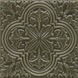 Декор Kerama Marazzi Фес зеленый 15x15 см KMD3STA002BN