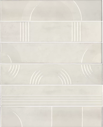 Панно Kerama Marazzi Мажорель белый (из 6 плит) 36x28,5 см KMP3STA001RN6X