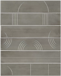 Панно Kerama Marazzi Мажорель серый (из 6 плит) 36x28,5 см KMP3STA004RN6X
