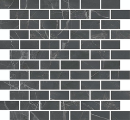 Декор Kerama Marazzi Буонарроти серый темный мозаичный 32х30 см MM13106T