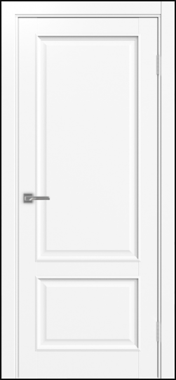 Межкомнатная дверь OPorte Тоскана 640.11 багет Белый снежный ДГ
