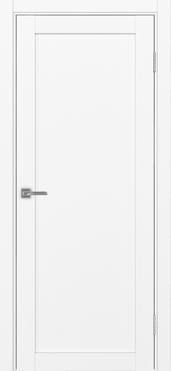 Межкомнатная дверь OPorte Турин 501.1 Белый снежный