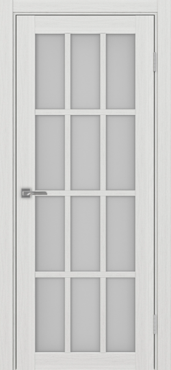 Межкомнатная дверь OPorte Турин 542.2222 Ясень серебристый