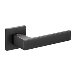 Дверная ручка на тонкой розетке Bussare Forte A-59-40 Black