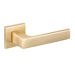 Дверная ручка на тонкой розетке Bussare Forte A-59-40 W.Gold