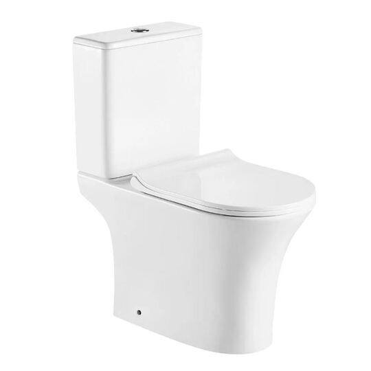 Унитаз-компакт безободковый Olives Sierra SR31126DP сиденье микролифт