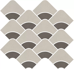 Декор Kerama Marazzi Таделакт наборный бежевый светлый/коричневый 30x28 см ректификат KMD2HID008BR