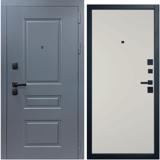 Входная дверь VFD Status Муар серый/Niuta Taupe