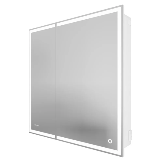 Зеркало-шкаф Grossman Меркадо 70 R с подсветкой