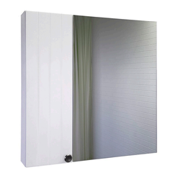 Зеркало-шкаф Comforty Истра 80 ясень беленый